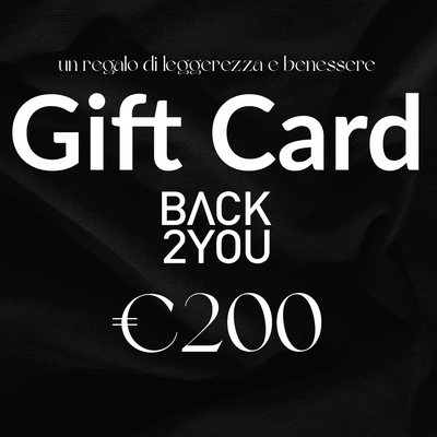 Gift Card 200€ Back2You